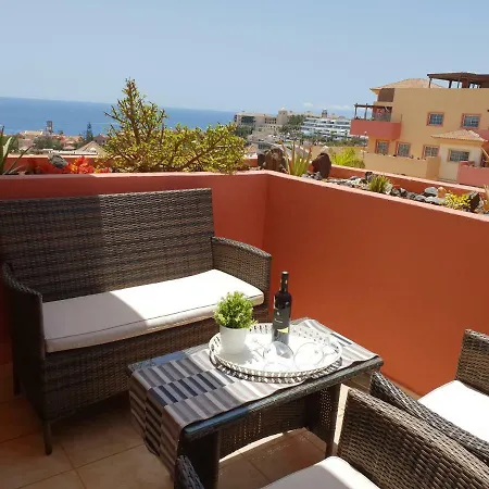 Apartamento Terrazas Del Duque 2, Terrace, Sea View, Only 300 M To Beach, Heated Pool, Wifi Internet, Dishwasher, Washing Machine