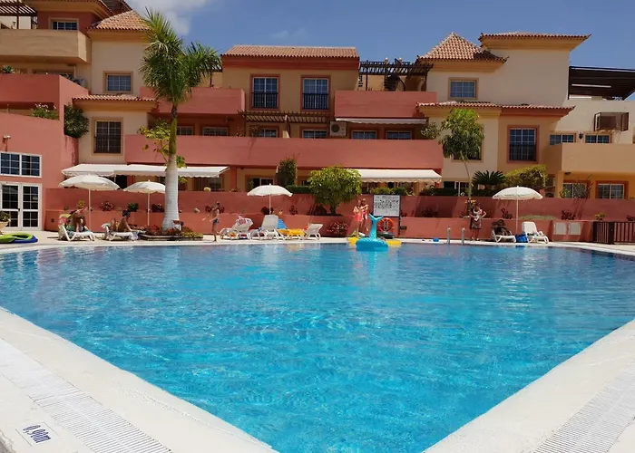 Appartement Terrazas Del Duque 2, Terrace, Sea View, Only 300 M To Beach, Heated Pool, Wifi Internet, Dishwasher, Washing Machine Costa Adeje (Tenerife)