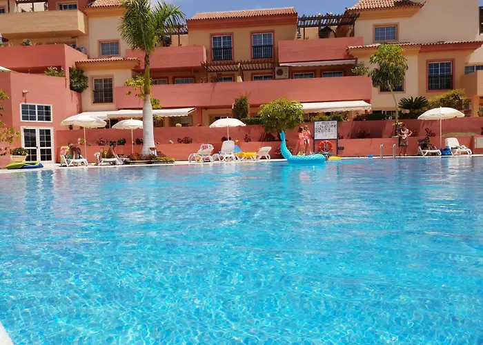Terrazas Del Duque 2, Terrace, Sea View, Only 300 M To Beach, Heated Pool, Wifi Internet, Dishwasher, Washing Machine Costa Adeje (Tenerife)