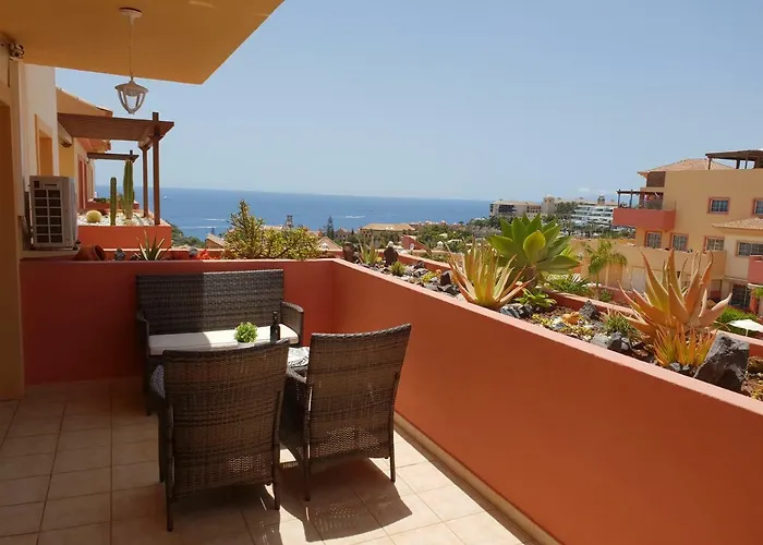 Terrazas Del Duque 2, Terrace, Sea View, Only 300 M To Beach, Heated Pool, Wifi Internet, Dishwasher, Washing Machine Appartement Costa Adeje (Tenerife)